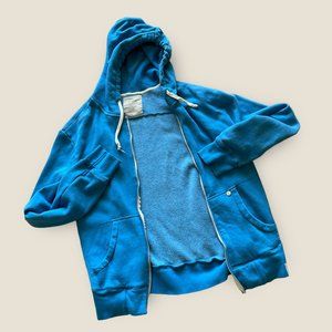 Abbot + Main Venice Beach Blue Hoodie Sz M